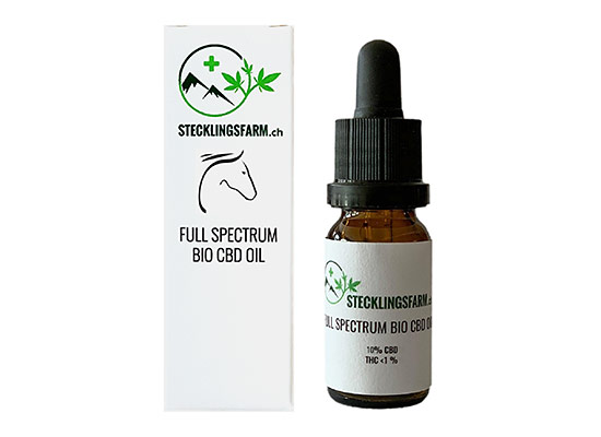 Full Spectrum Bio CBD Oil für Tiere 10%
